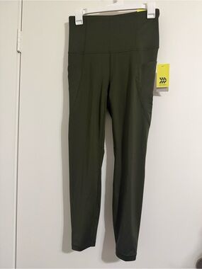 all in motion Olive High-Waist Leggings with Side Pockets